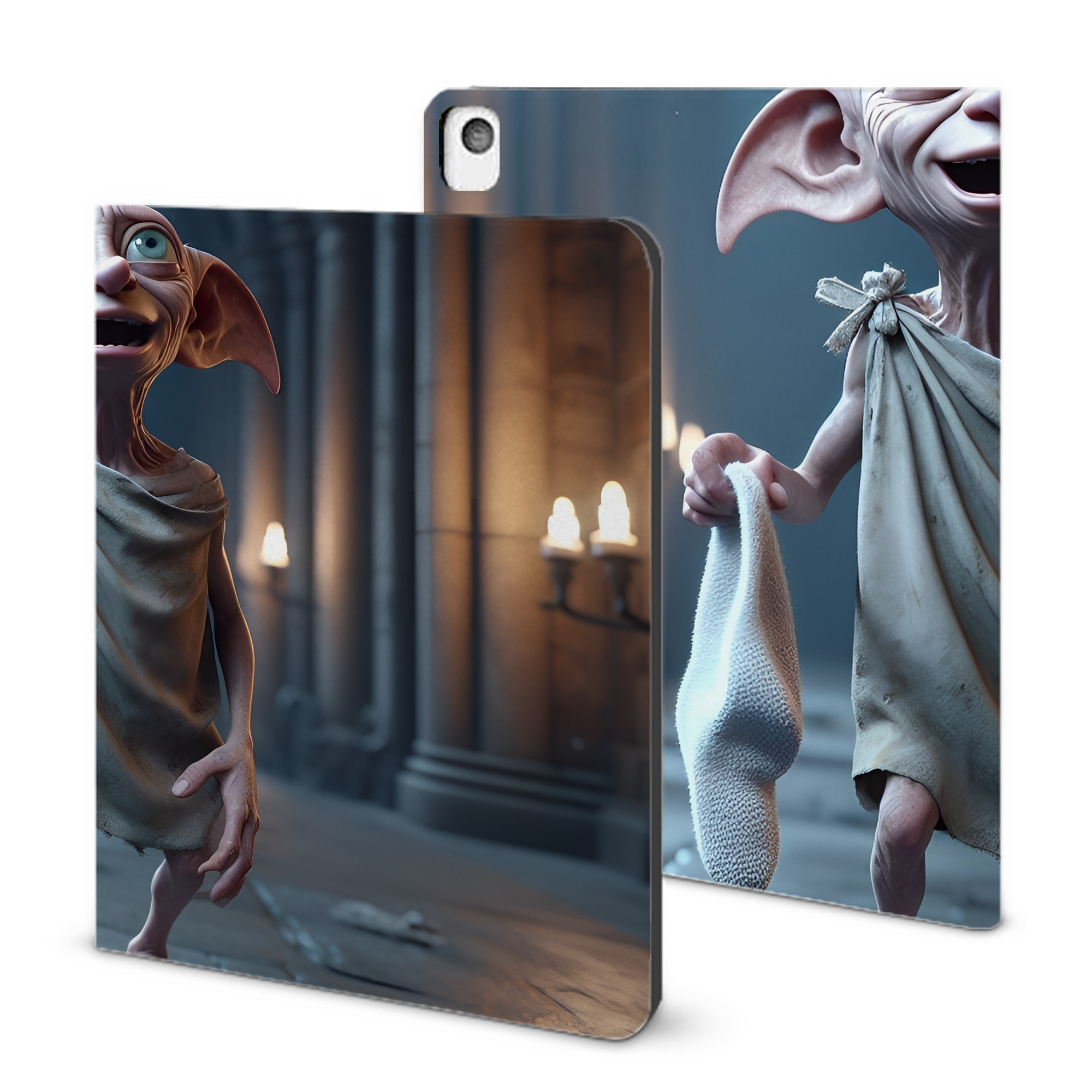 （画像用） Harry Potter ハリー・ポッターシリーズ IPadケース ペンホルダー付き ブックスタイルデザイン